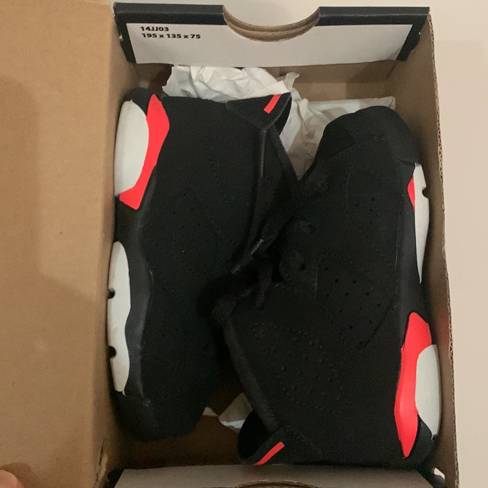 Jordan 6 Retro TD 7C Black Infrared